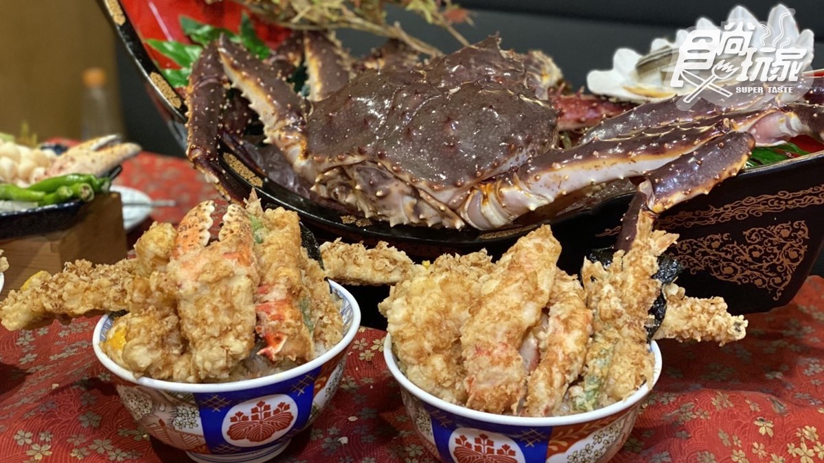 超狂！「帝王蟹＋30公分穴子魚」一次吃，全台只有這兩間有