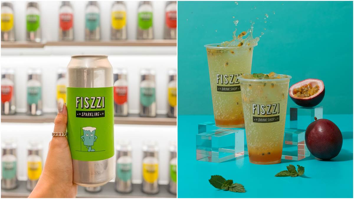 【新開店】綿密氣泡尬水果！FISZZI費滋4款必喝限時買一送一，還有2種包裝可搶拍