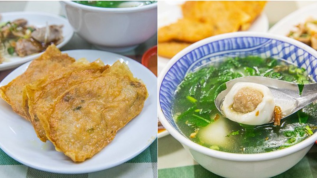 飄香60年！新莊老街古早味鹹圓仔皮Q唰嘴，方形「虎皮蝦捲」別處吃不到