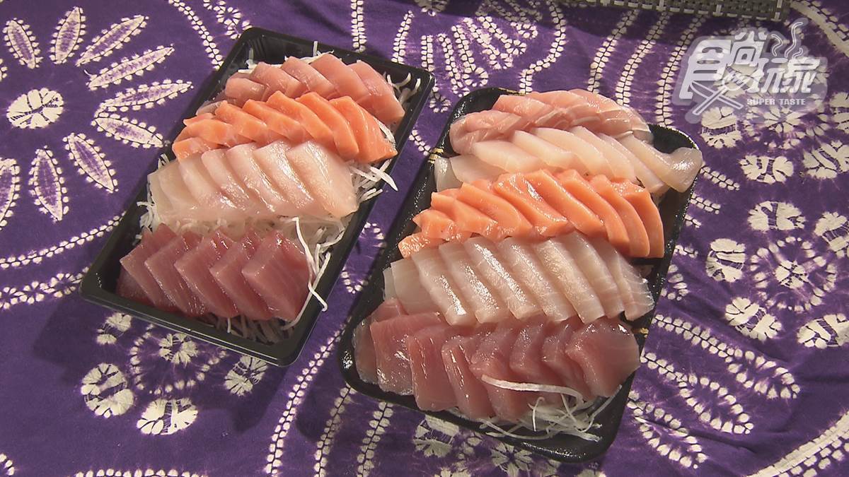 在地人早餐！長濱超高CP值生魚片滿滿1盒只要200元，現撈芭蕉旗魚、鮪魚口感像水果