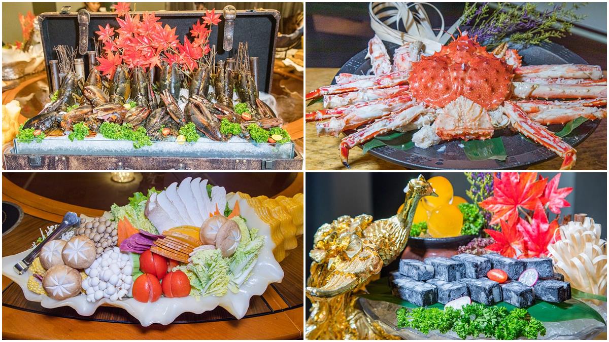 新北這家餐廳超有哏！KTV包廂嗑浮誇海鮮火鍋，寶箱藏整隻帝王蟹、活體波士頓龍蝦