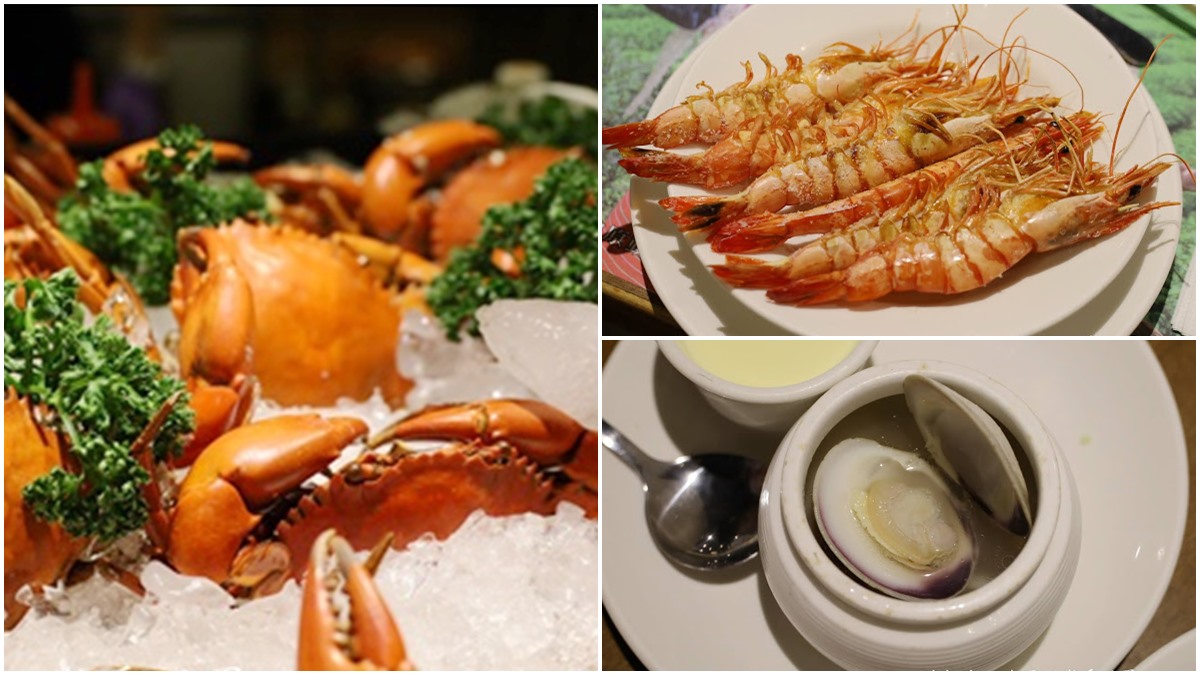痛風也要嗑！宜蘭吃到飽「海鮮餐廳」菜色超澎派，必點清蒸處女蟳、鹽烤蝦