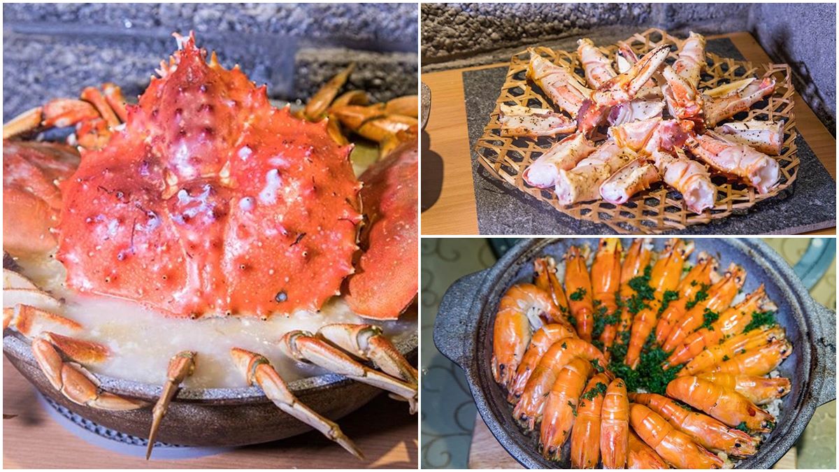 秋冬就是要吃蟹！台北日式海鮮餐廳「1蟹3吃」超霸氣，嗆蝦、鮮鮑魚也必點