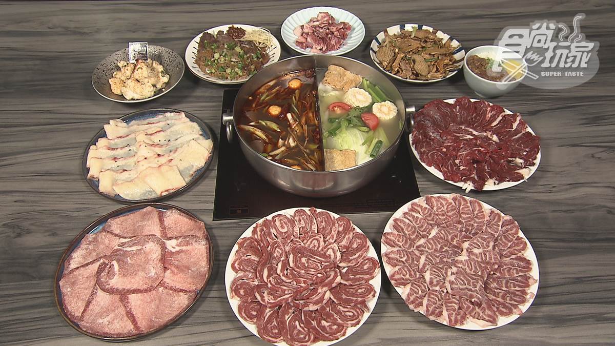 什麼部位都有！安平牛肉鍋必點專屬「圈圈肉」，獨特牛脆脂全台南只有這裡吃得到