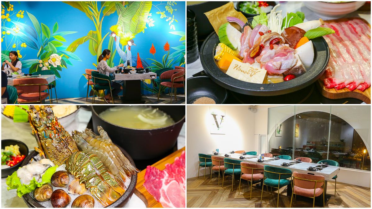 人氣網美火鍋店插旗台南！超澎派海陸龍蝦鍋只要699元，打卡必拍非洲叢林手繪牆