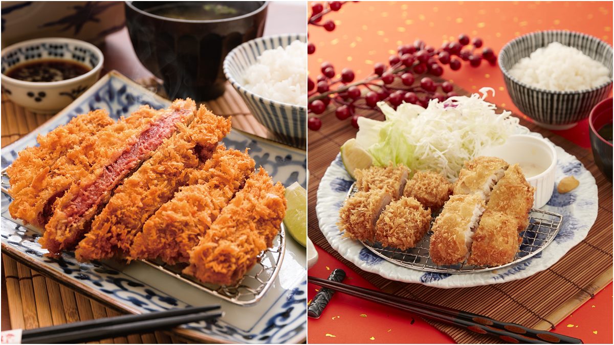 準備吃肉肉！銀座杏子豬排限時3天「炸牛排買一送一」，加推新龍虎石斑腰內豬排套餐