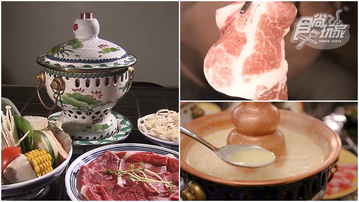 連鍋具都好拍！台中人氣網美火鍋店必點鹹蛋牛奶湯底，「透光」伊比利豬比牛肉還嫩
