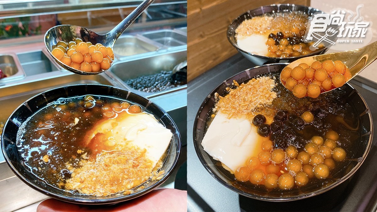  【新開店】餐車紅到開店！「泉水鹽滷豆花」撒麥芽糖花生粉，還吃得到雪燕、桃膠