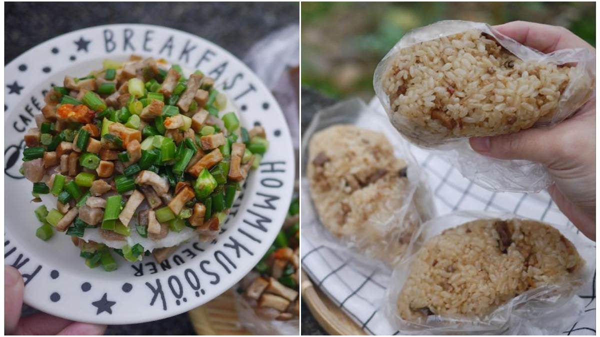 早起才吃得到！苗栗無名客家水粄鹹、甜都好吃，芋頭糕、糯米飯也是1小時賣光