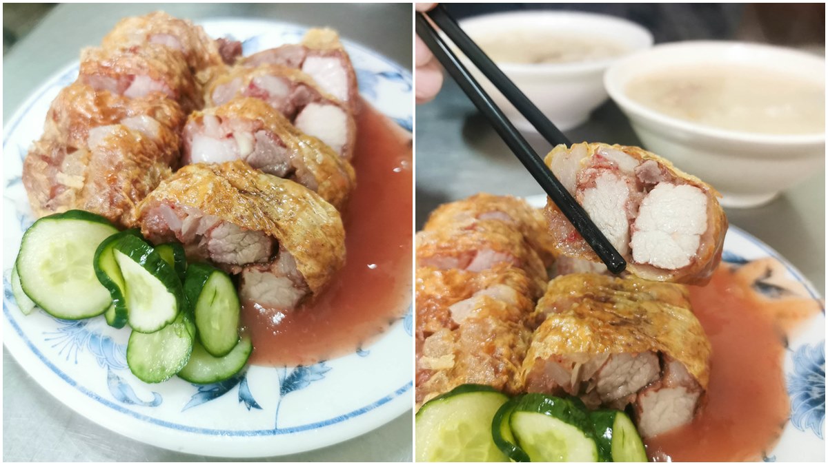 迪化街神級小吃！傳承百年超厚實雞捲包2塊肉條，不到中午就賣光