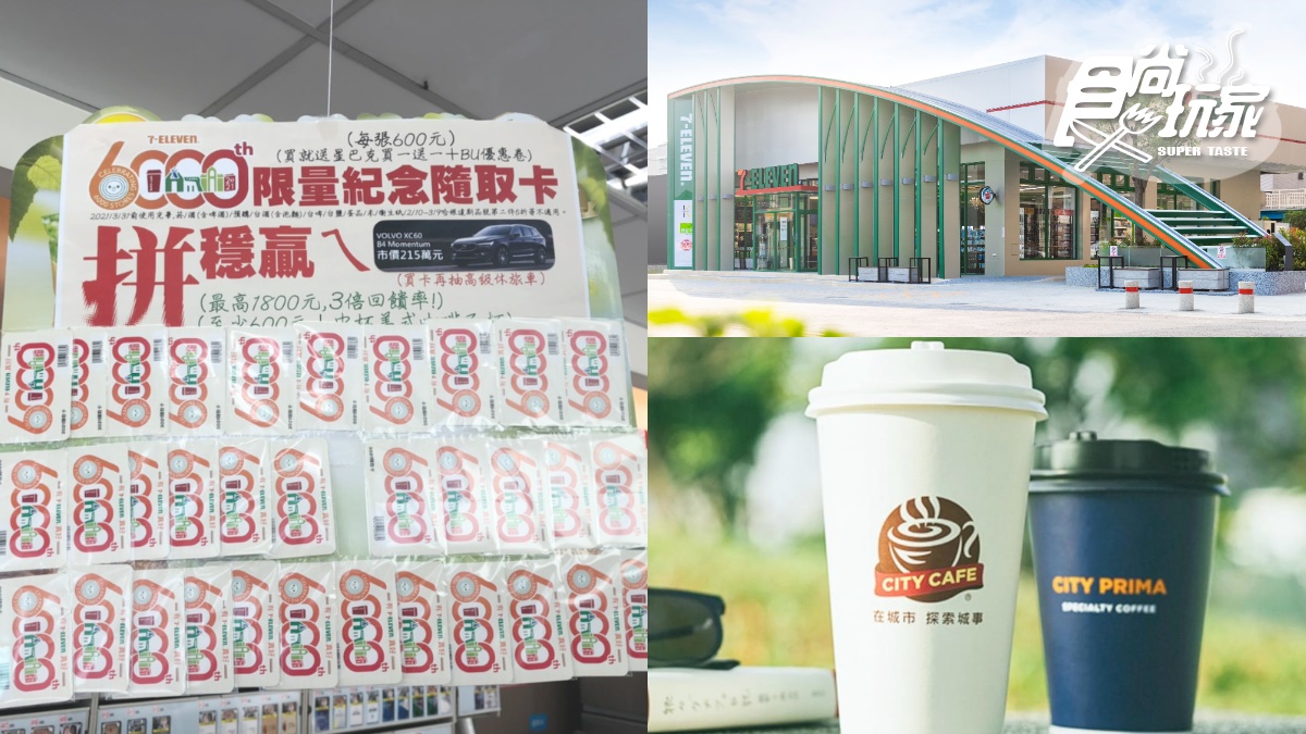 首創「福袋隨取卡」張張有獎搶翻！小七6000店狂優惠：第二件6折、最高爽拿3倍回饋金