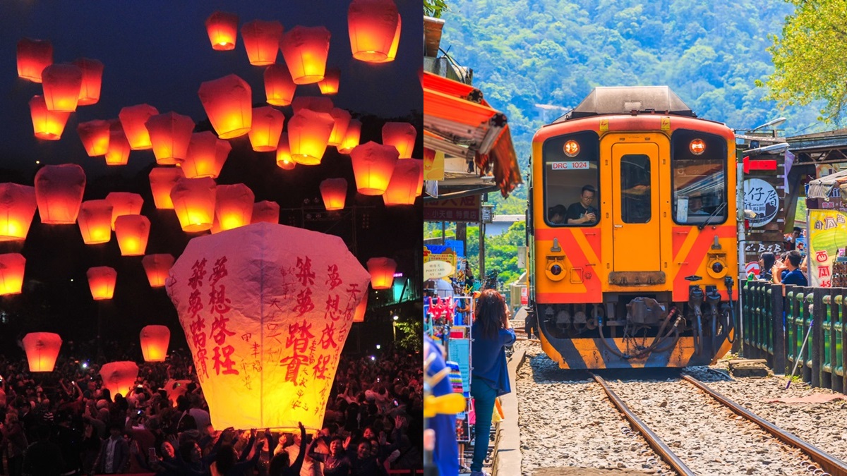 網紅打卡請注意！首次「平溪天燈節」延到暑假也能拍，共16場次都有100盞天燈升空