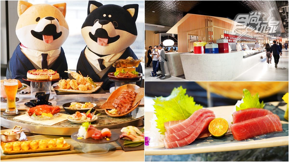 【新開店】連續16天黑鮪魚吃到飽！日式頂級Buffet「旭集」到高雄，獨家吃「龍蝦湯泡飯」