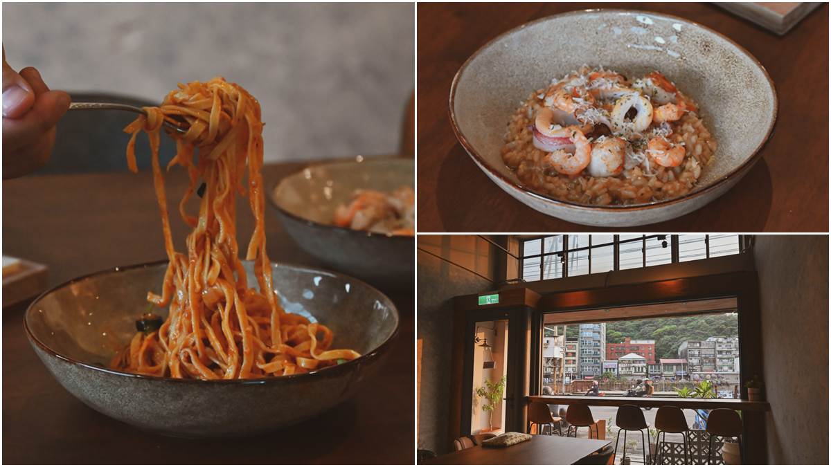 【新開店】港景第一排！老屋餐酒館必點「討海人」燉飯，手作義麵吃得出職人精神