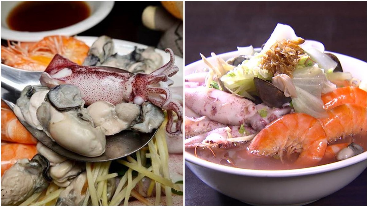 CP值超高！市場「平價海鮮麵」料多到看不見麵，每日產地直送鮮蚵會爆漿