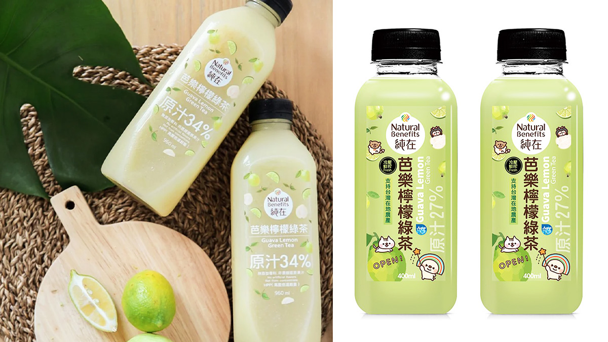 不用去好市多！「芭樂檸檬綠茶」7-11就買得到，400ml小罐裝、原汁27%欠囤貨