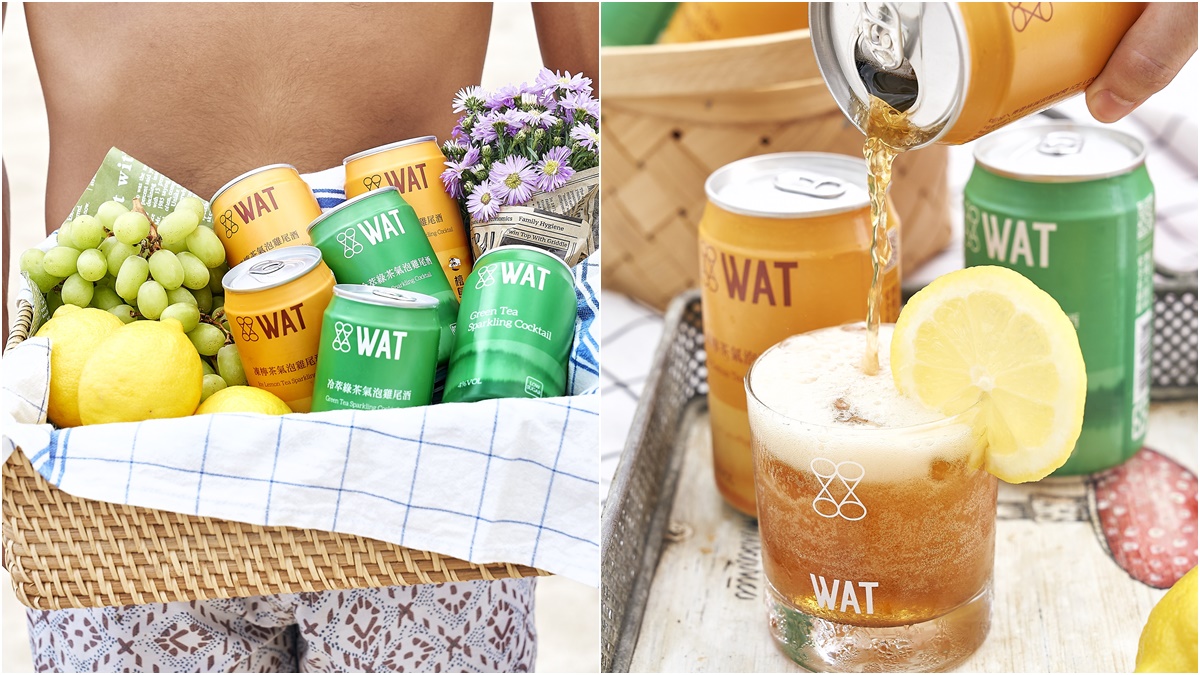 潮流調酒WAT聯手「檀島香港茶餐廳」！新「凍檸茶氣泡雞尾酒」超商獨家賣，加碼任３件85折