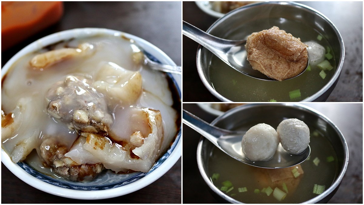 飄香一甲子！Q彈肉圓搭米漿醬汁超對味，「油豆腐+丸子」綜合湯１碗只要10元
