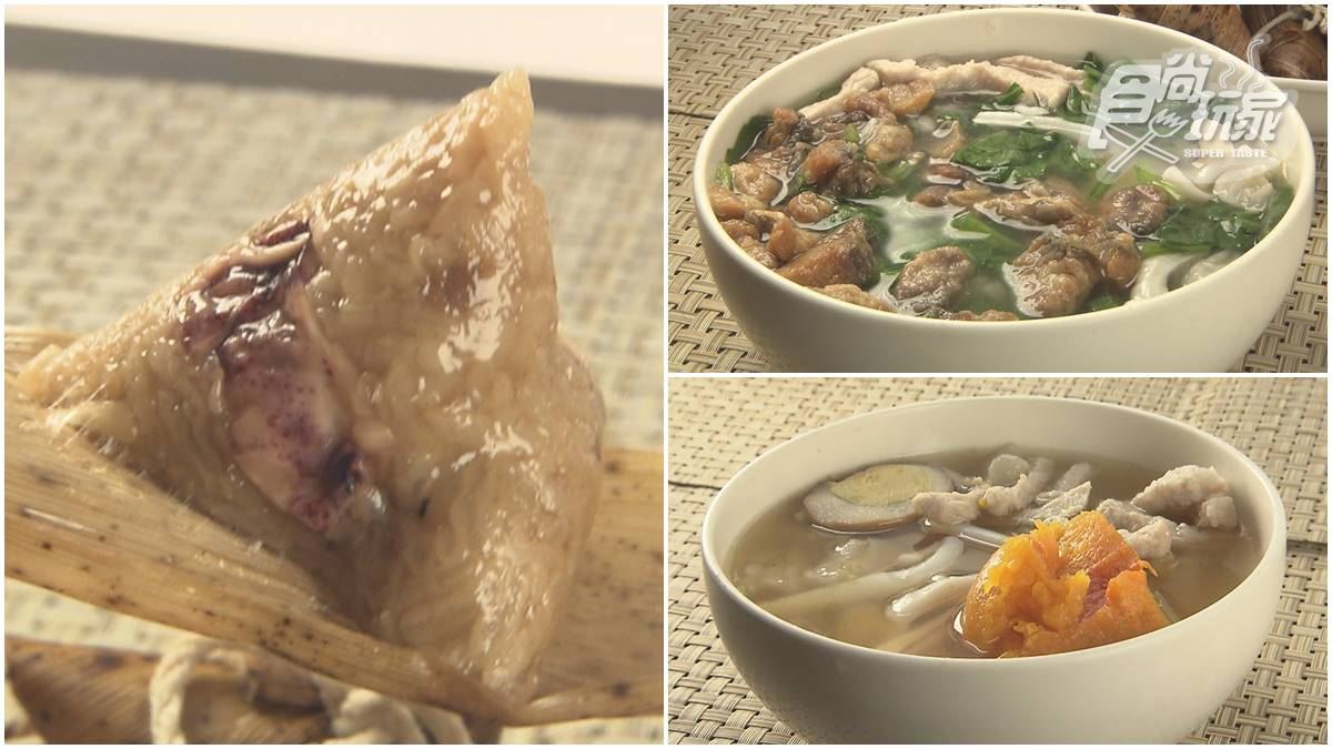澎湖隱藏版市場美食！Local早餐「金瓜麵疙瘩」超Q彈，「全台最小」迷你肉粽一口吃