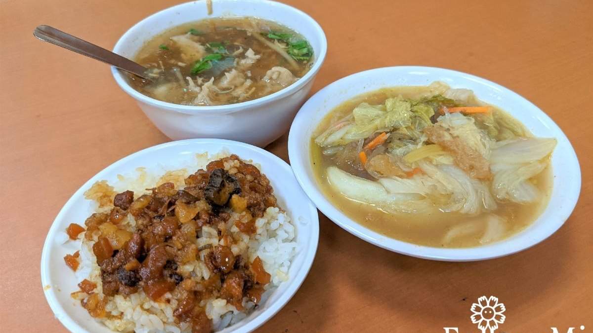 美食願望清單＋1！晴光市場「滷肉飯」亞洲爭光，手切滷肉肥瘦適中、白菜滷超鮮甜