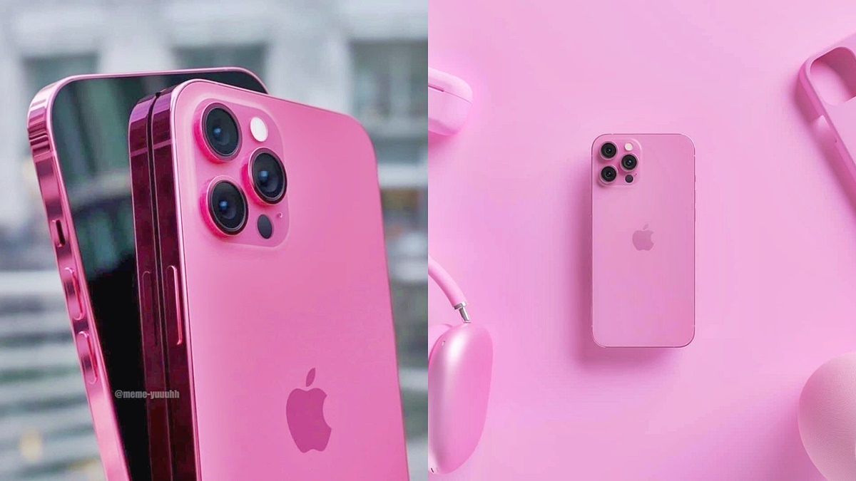 少女心果粉尖叫！iPhone 13超夢幻「玫瑰粉紅」出現，保護殼、耳機也有粉紅色
