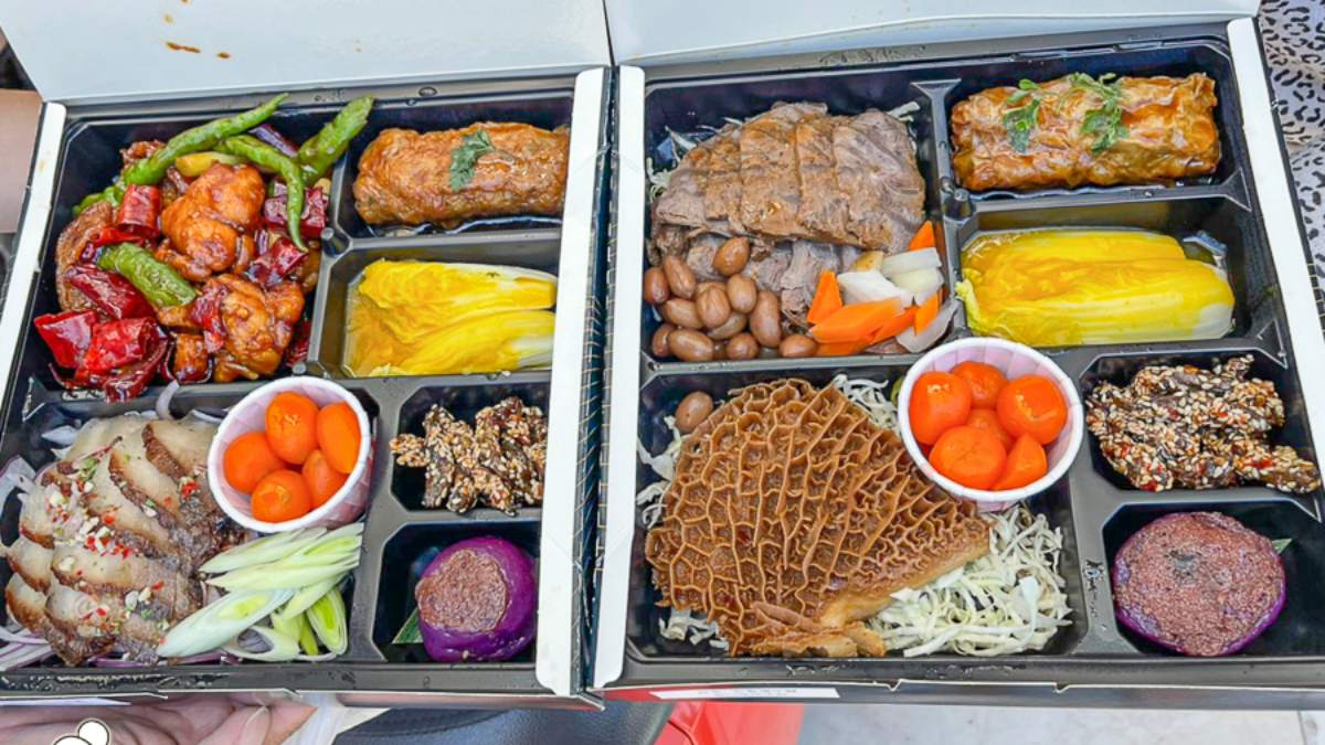 用料不手軟！港點餐廳推４款澎派雙主菜便當，大菜左宗棠雞、枸杞藥膳蝦都吃得到