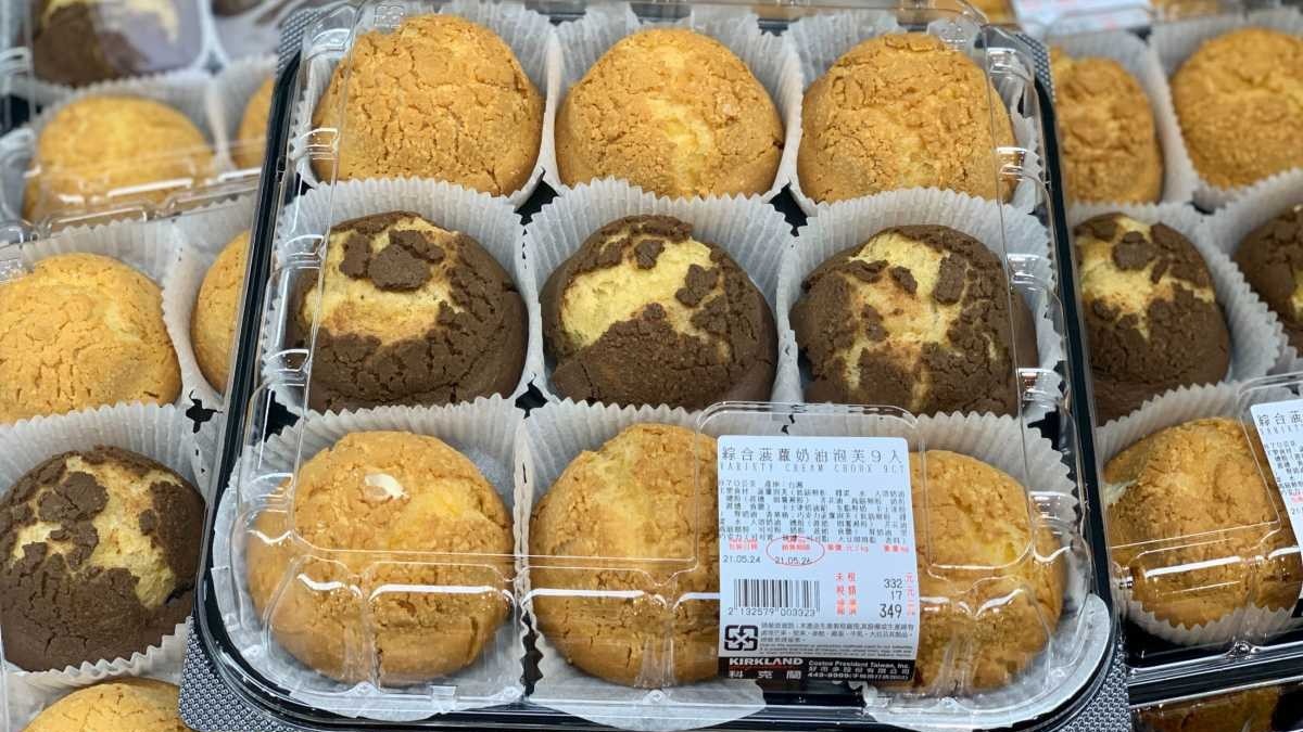 甜點控淪陷！好市多爆餡「菠蘿奶油泡芙」強勢回歸，卡士達＋巧克力奶油太邪惡