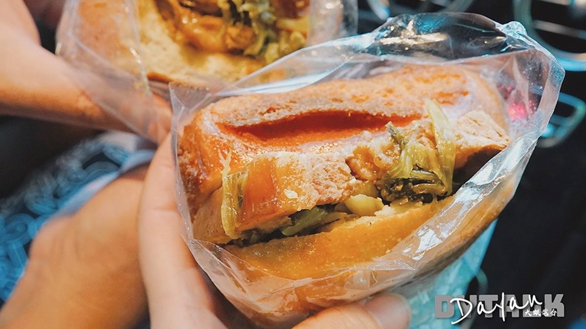 在地人下午茶！30年炸饅頭夾「扣肉+酸菜」鹹香超爽口，每日只賣４小時就收攤
