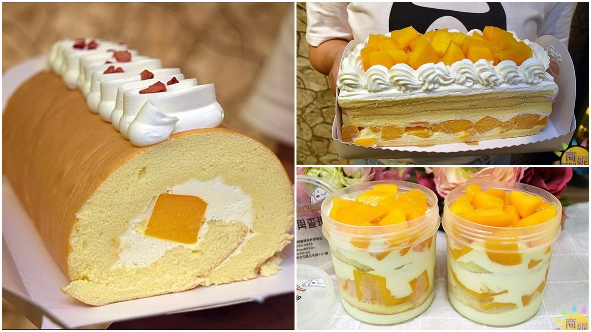 芒果控下單！人氣甜點店必嘗７款「夏季新品」：滿料「罐罐」、雪糕冰乳捲、巨無霸大福