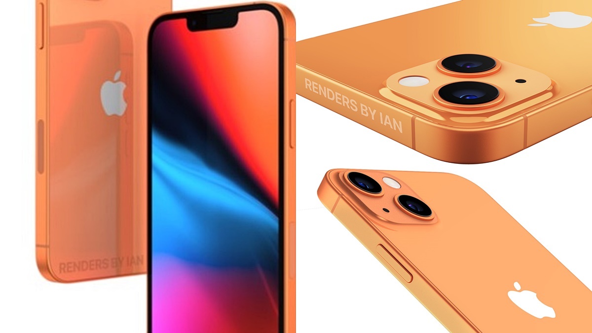 飛炫果粉必拿！iPhone 13「愛馬仕橘」曝光，瀏海變小、全新「隱藏式」聽筒