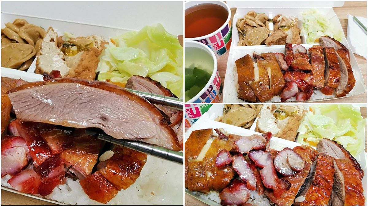 網推超人氣燒臘店！選擇困難症先嗑大分量「三寶飯」，秒殺級烤鴨腿晚來吃不到