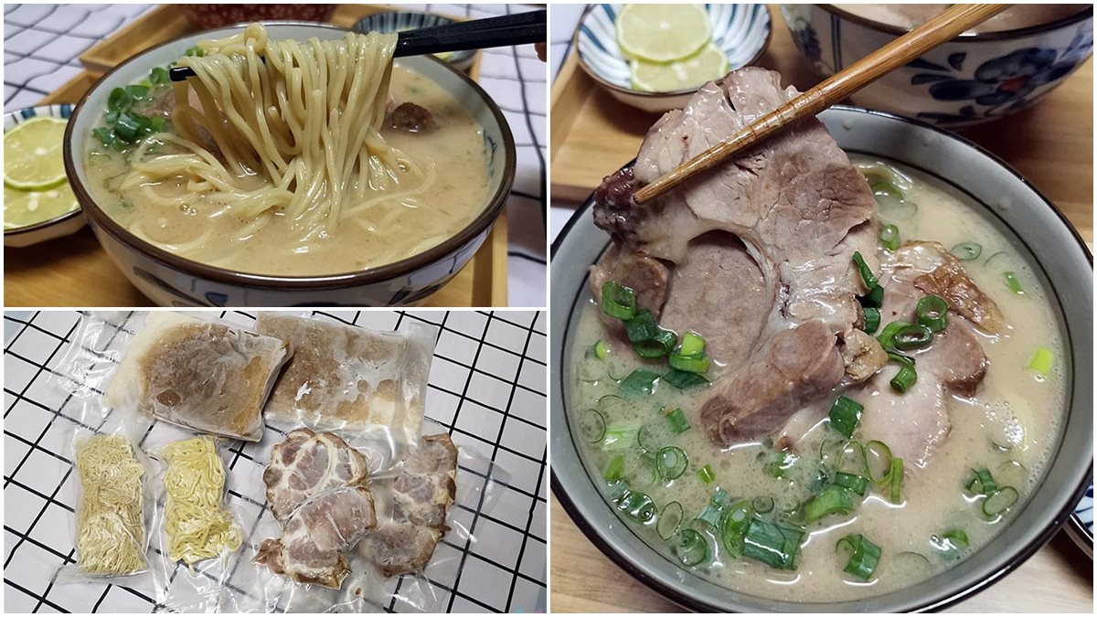 在家煮出4.9星美味！正宗福岡拉麵調理包得預購，神還原巨無霸叉燒、100%豬骨湯頭