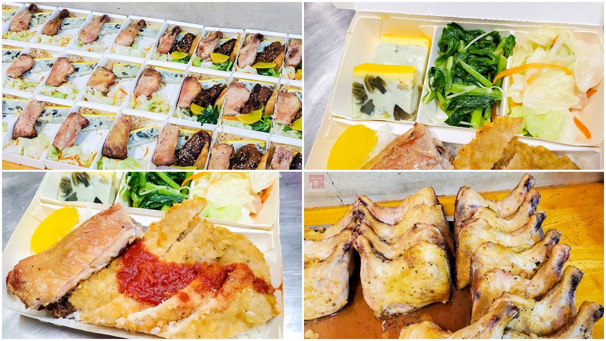 好佛心！老字號日式便當「雙主食+３配菜」只要75元，燒烤雞腿、炸豬排都吃得到