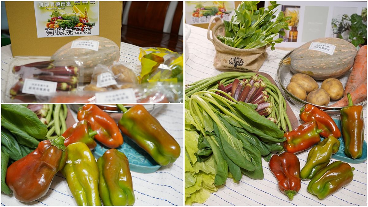 包辦１週食材！農夫市集「有機蔬菜箱」只要680元，裝滿９種「５色蔬果」超划算
