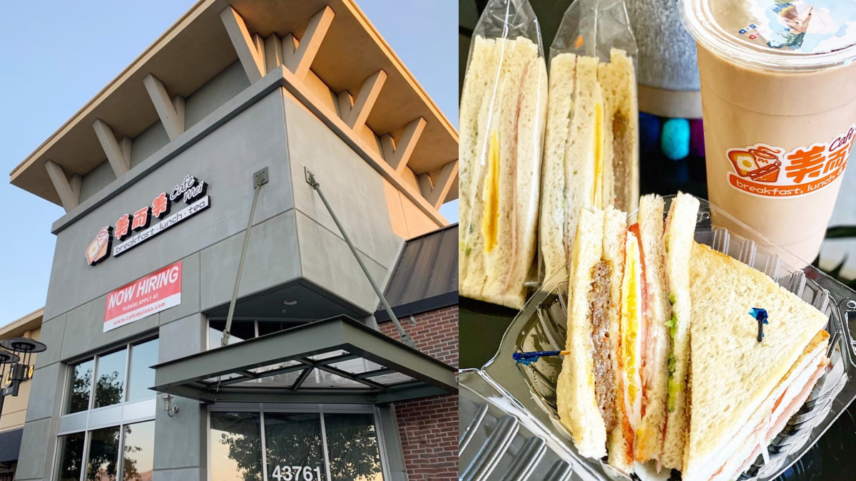 正統「大冰奶」來了！台灣「美而美」早餐進軍加州，「鐵板麵、烤三明治」通通吃得到