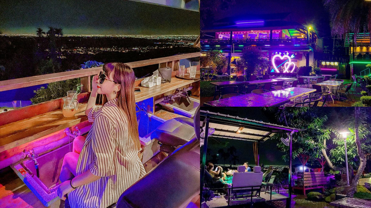 200元喝咖啡爽泡腳！雲林夢幻「景觀餐廳」賞百萬夜景，還能邊吃火鍋超Chill