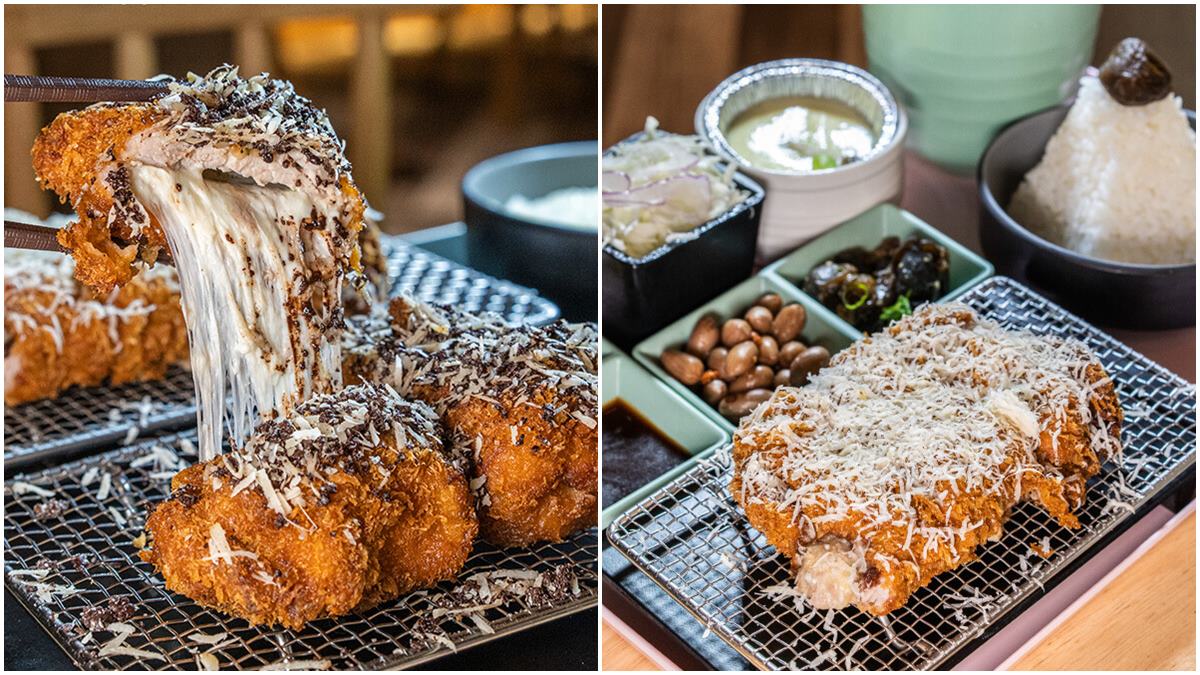 【新開店】超有哏起司豬排！季節限定口味吃得到「榴槤夾心」，特濃巧克力牽絲太邪惡