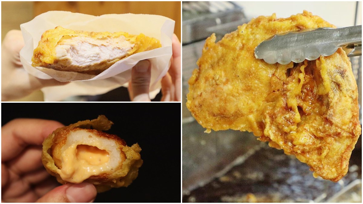 【新開店】晚來吃不到！暴紅祕製「重量級雞排」外酥內噴汁，爆漿龍蝦球、芋泥丸也必嗑