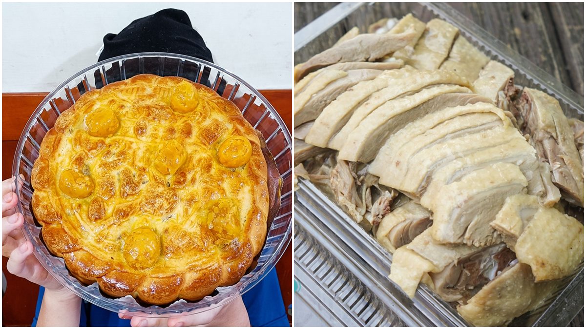 中秋限定！新竹老字號食品坊「巨無霸月餅」比臉大，十大伴手禮鹹水鴨也必買