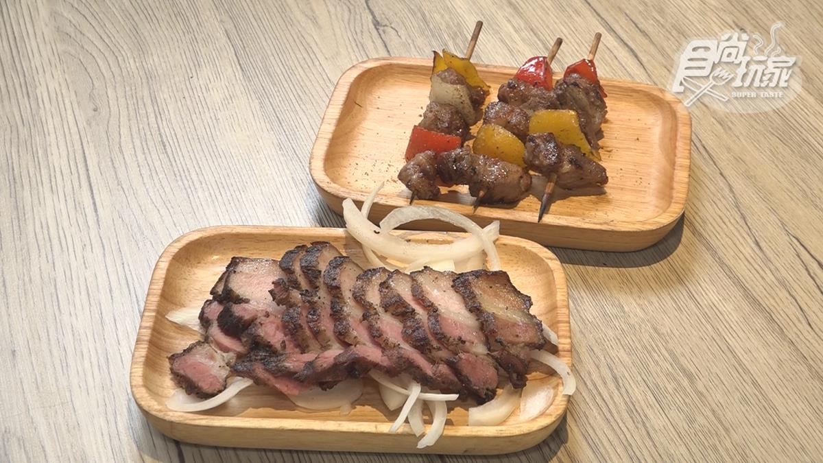 花蓮原民風烤肉！正宗「柴燒牛肉串」吃得到龍眼木香，脆皮馬告香腸也必點
