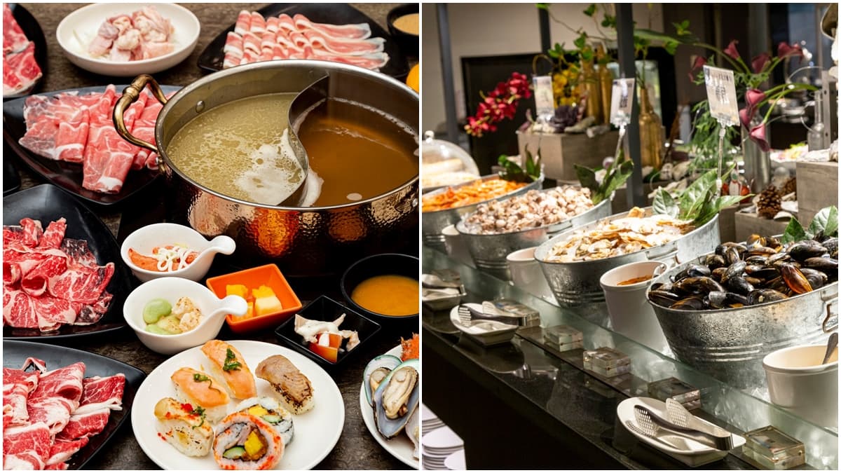5000換１萬限量1000份！台中吃到飽推振興券優惠，788元爽吃Buffet+和牛鍋