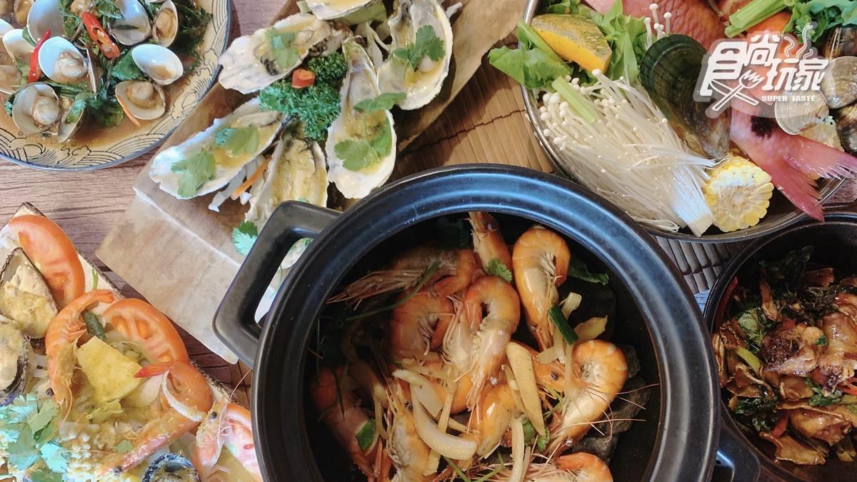 海鮮控要收！屏東｢漁夫料理」必點燒酒蝦入口會噴汁，現抓苦螺想吃看運氣