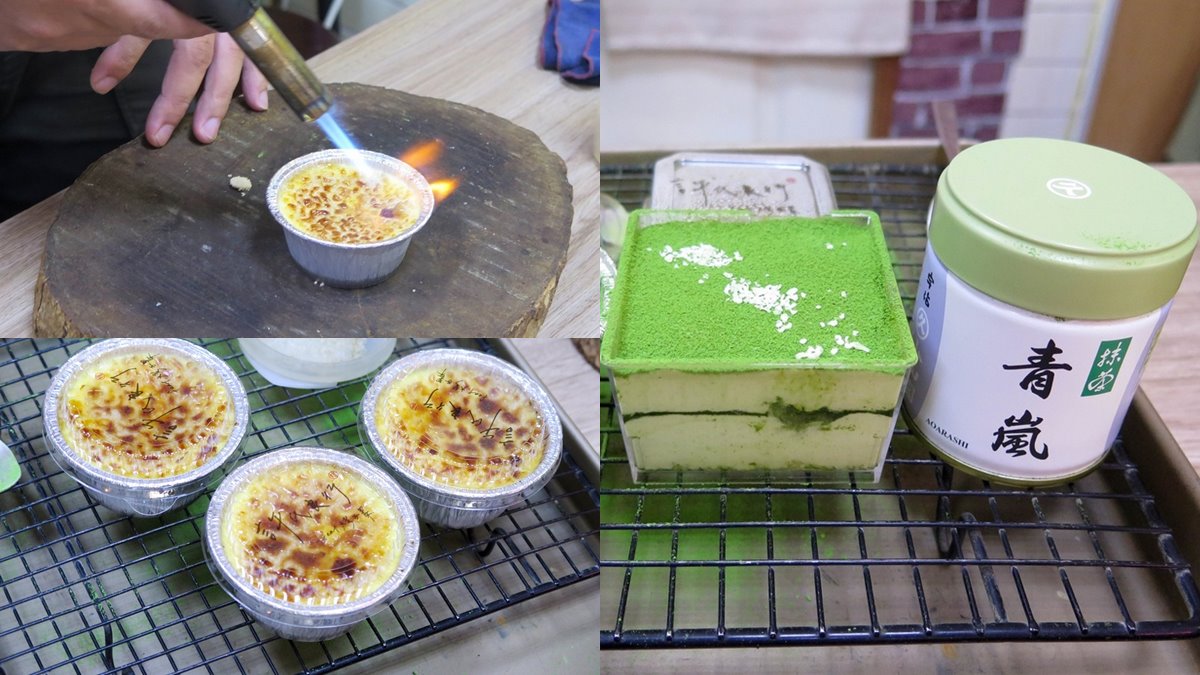呼叫抹茶控！高雄「限量提拉米蘇」撒滿日本高級抹茶粉，現做烤布蕾也必吃