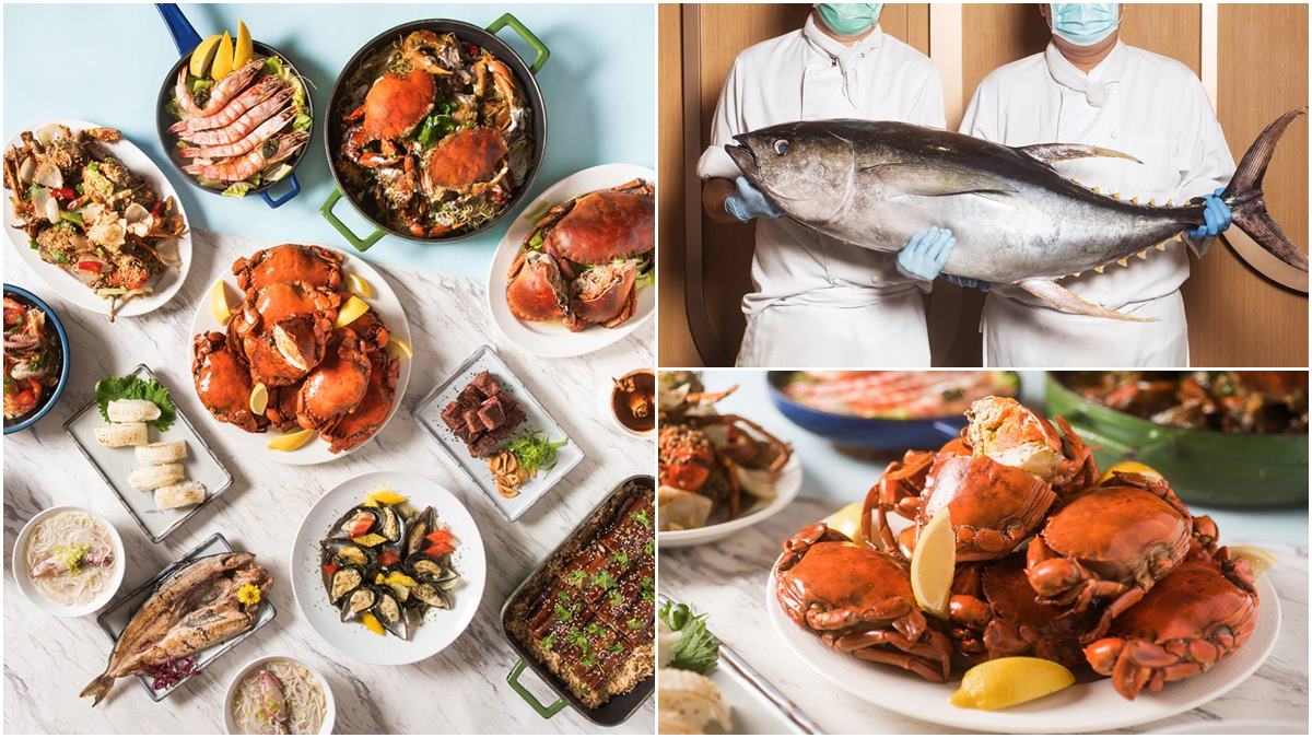 現省200元螃蟹吃到飽！超過30種飯店海鮮無限拿，加碼「整尾鮪魚」現切