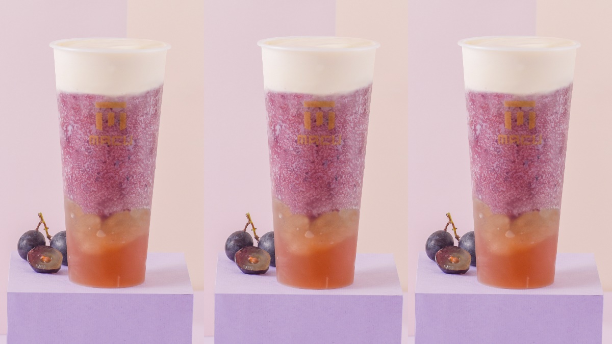 麻古茶坊最夯葡萄飲+1!「巨峰葡萄果粒波波」滿料超過癮,經典芝芝也要喝 麻古茶坊最夯葡萄飲+1!「巨峰葡萄果粒波波」滿料超過癮,經典芝芝也要喝