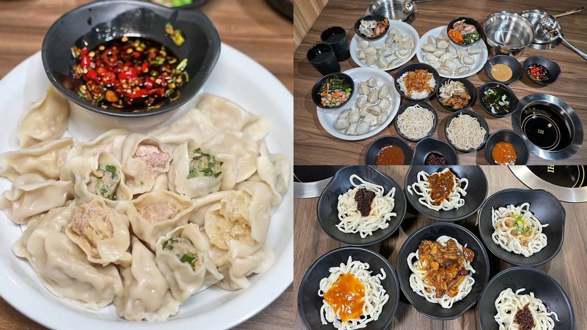 全台唯一「水餃吃到飽」在新竹，13種口味＋18種醬料乾拌麵只要189元