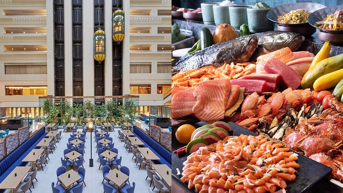 屬虎、屬牛、身分證中４碼都打折！飯店挑高16層樓Buffet「近半價」吃到飽