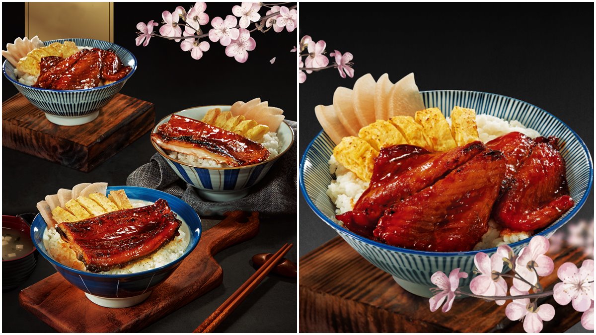 早餐開嗑鰻魚飯！弘爺漢堡「金鰻丼」系列開賣，直火烘烤「虱目魚肚」超欠吃