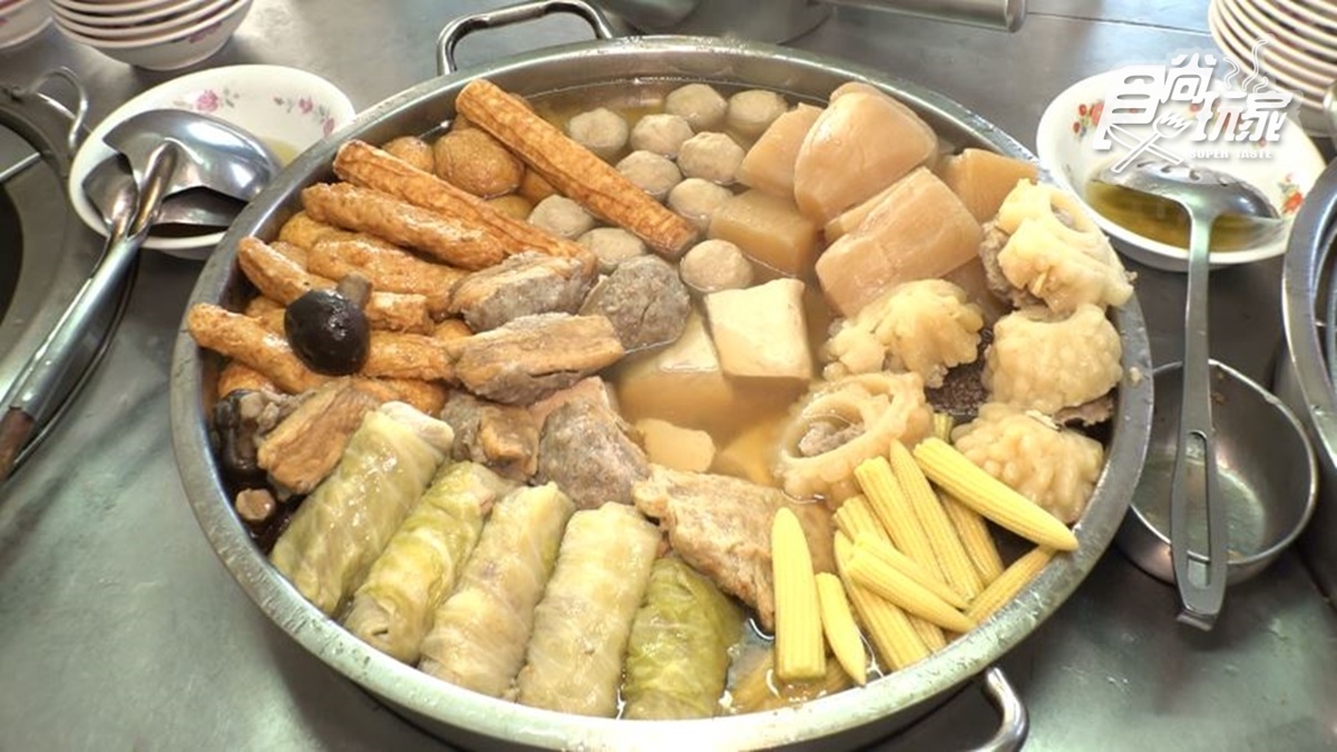 在地人下午茶首選！台中純手工黑輪必點蘿蔔、阿給，肉圓搭特製米醬超唰嘴