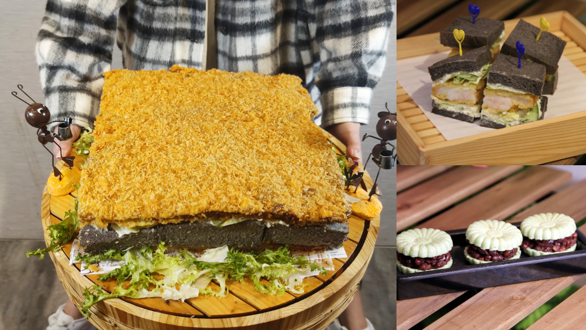 【新開店】２公斤豬排太狂！「日式三明治」推完食免單，小鳥胃先點塔塔蝦排